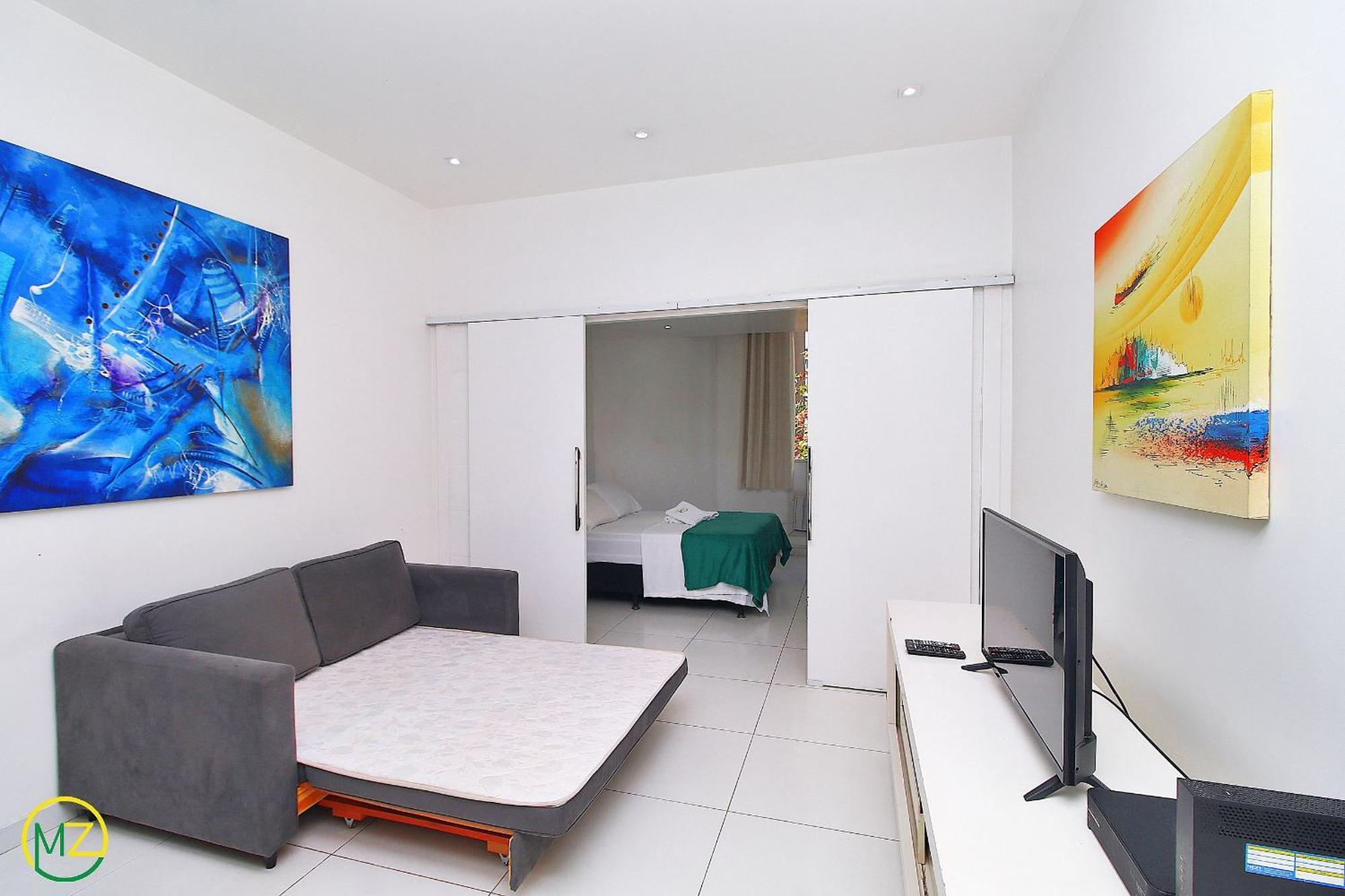 Studio Com Vista Lateral Para O Mar Em Copacabana Rio de Janeiro Esterno foto