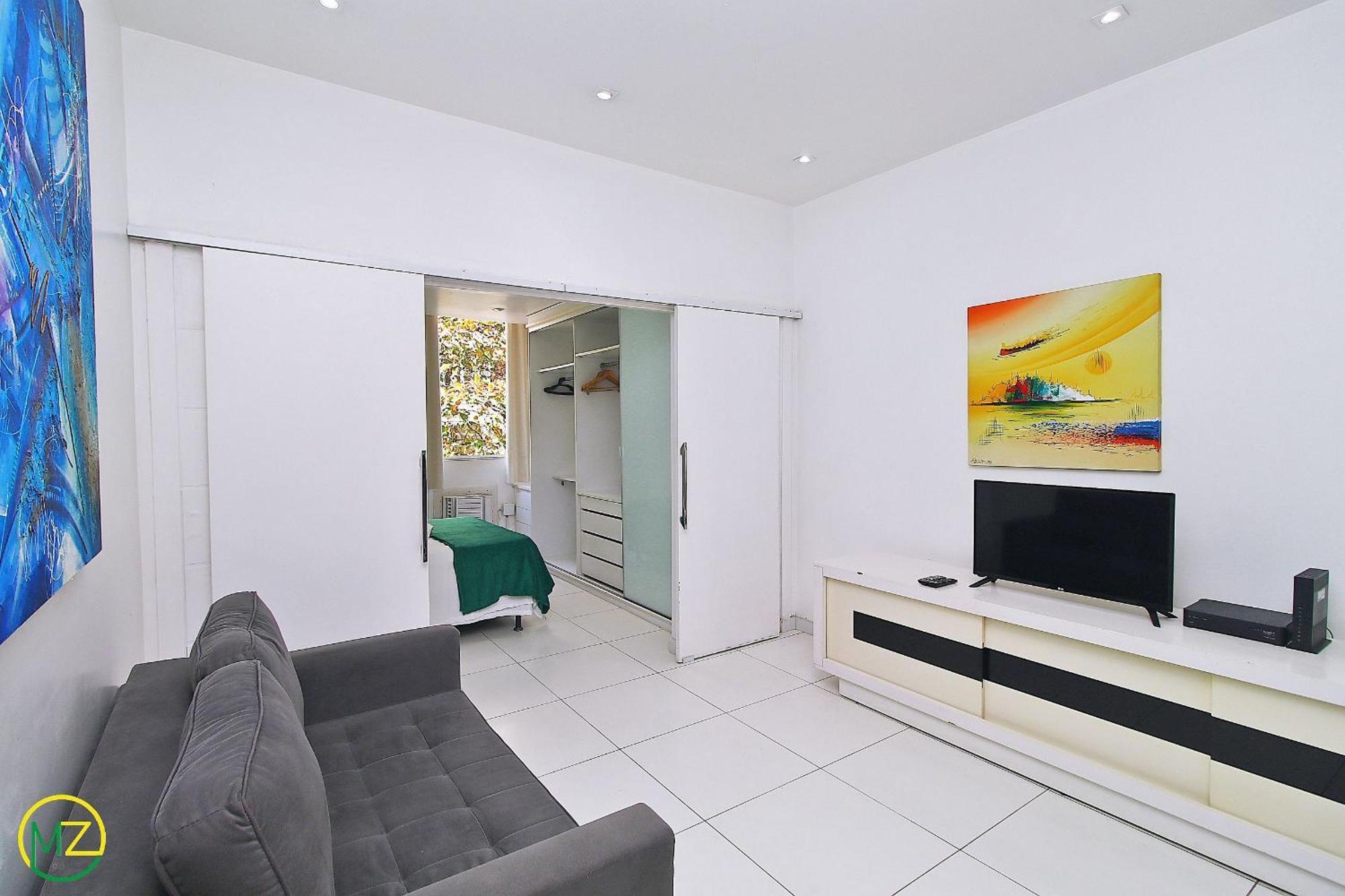 Studio Com Vista Lateral Para O Mar Em Copacabana Rio de Janeiro Esterno foto